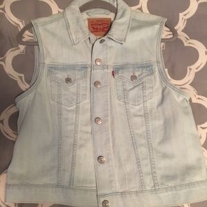 Levi Strauss and Co. Sleeveless Denim Jacket
